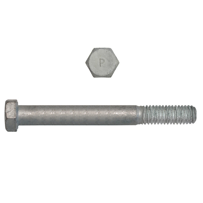 H. Paulin (680) 850-461 Paulin 5/16"-18 x 5" Hex Head Cap Screws Grade 2 UNC Galvanized PT 100 Pcs
