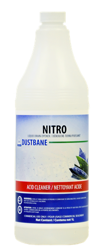 Dustbane 50176 Nitro Liquid Drain Opener, 1L