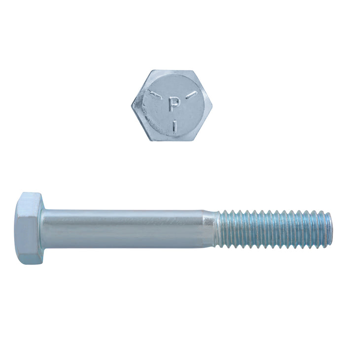 H. Paulin 075-452 Paulin 5/16"-18 x 2-1/4" Hex Head Cap Screws Grade 5 UNC Zinc PT 100 Pcs