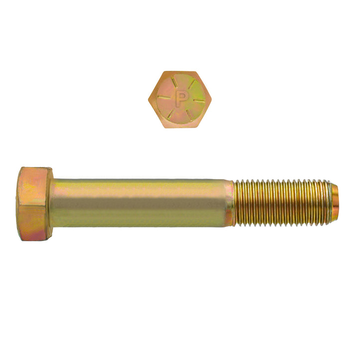 H. Paulin (680) 080-812 Paulin 1"-12 x 4-1/2" Hex Head Cap Screws Grade 8 UNF Zinc PT 10 Pcs