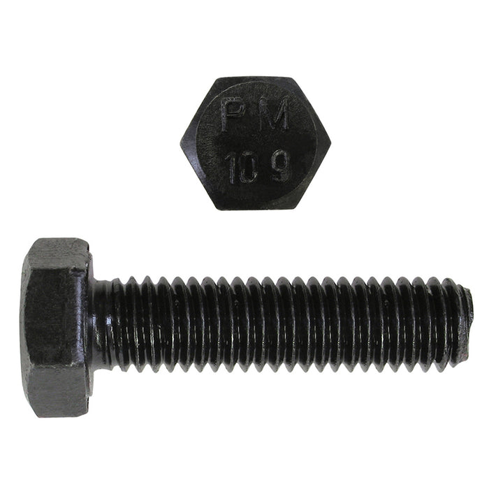 H. Paulin B612-468 Paulin M16-2.00 x 50mm Metric Hex Head Cap Screws CL 10.9 Coarse Bare Metal DIN933 FT 165 Pcs
