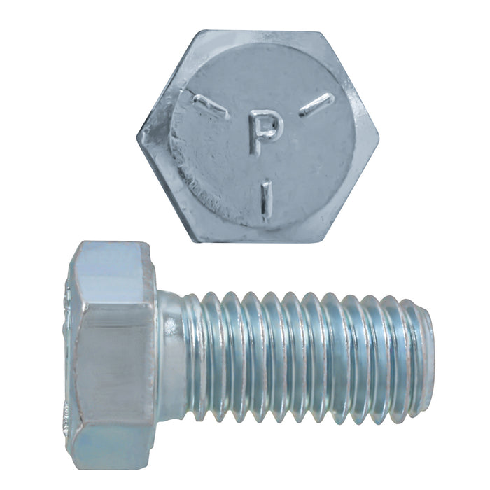 H. Paulin 075-627 Paulin 9/16"-12 x 1-1/2" Hex Head Cap Screws Grade 5 UNC Zinc FT 25 Pcs