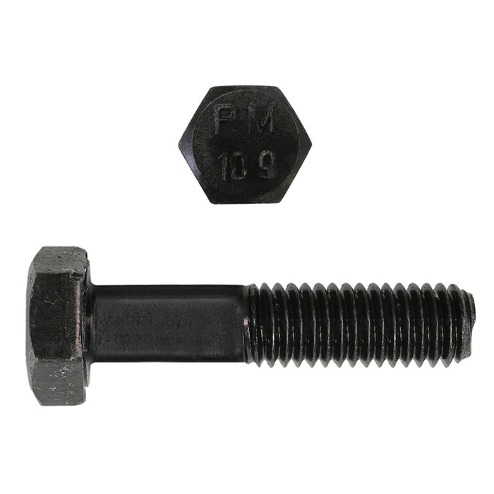 H. Paulin (680) B612-418 Paulin M12-1.75 x 50mm Metric Hex Head Cap Screws CL 10.9 Coarse Bare Metal DIN931 PT 300 Pcs