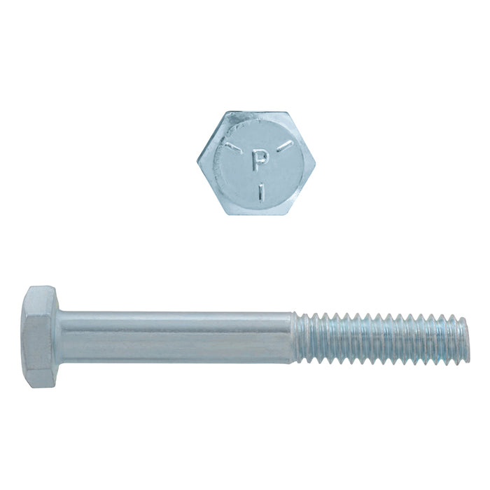 H. Paulin (680) B075-316 Paulin 1/4"-20 x 2" Hex Head Cap Screws Grade 5 UNC Zinc PT 1200 Pcs