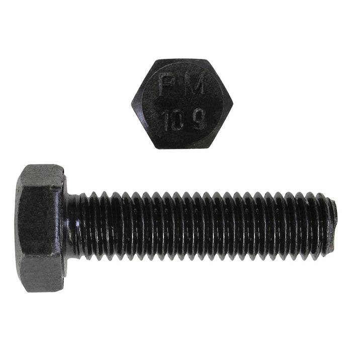 H. Paulin B612-524 Paulin M20-2.50 x 60mm Metric Hex Head Cap Screws CL 10.9 Coarse Bare Metal DIN933 FT 90 Pcs
