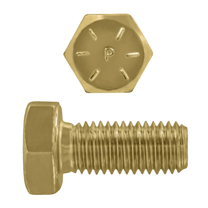 H. Paulin B079-577 Paulin 1/2"-13 x 3/4" Hex Head Cap Screws Grade 8 UNC Zinc-Yellow FT 475 Pcs