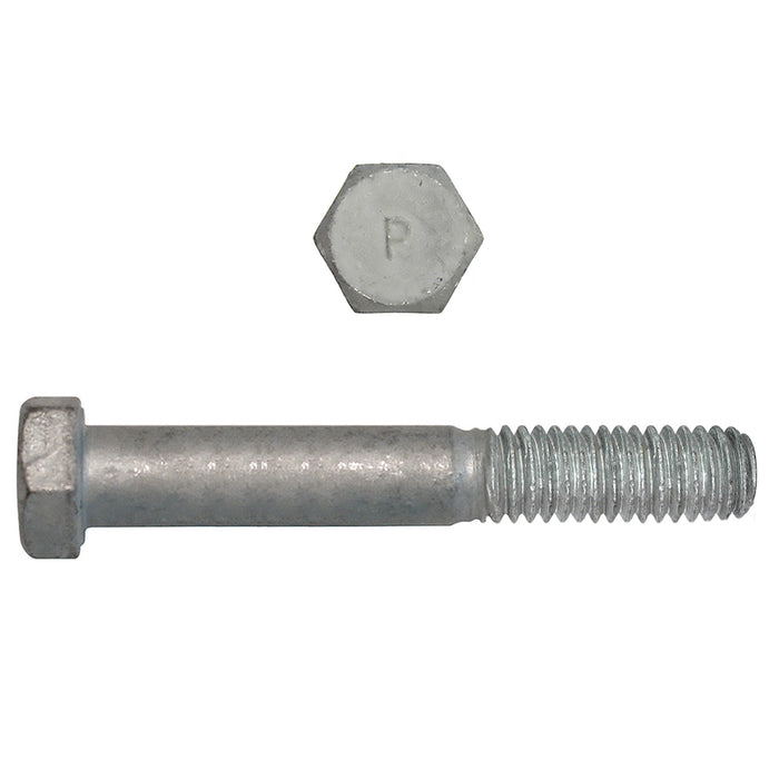 H. Paulin (680) 850-455 Paulin 5/16"-18 x 3" Hex Head Cap Screws Grade 2 UNC Galvanized PT 100 Pcs