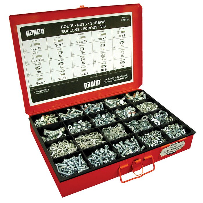 H. Paulin 020-622 Papco Assortments Zinc 1Pcs