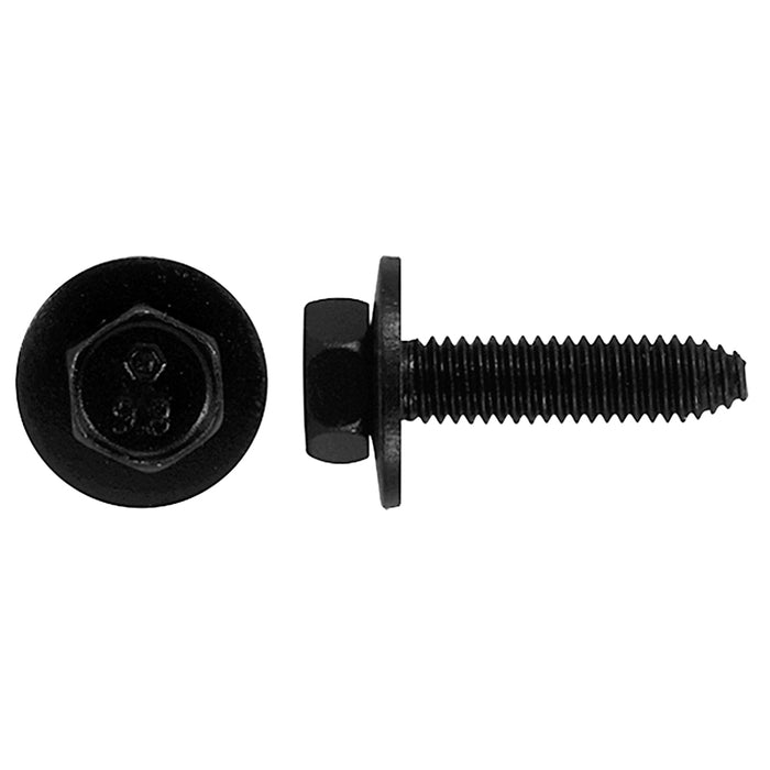 H. Paulin (680) 910-0050 Papco M6-1 x 25mm Body Bolts Phosphate 5Pcs