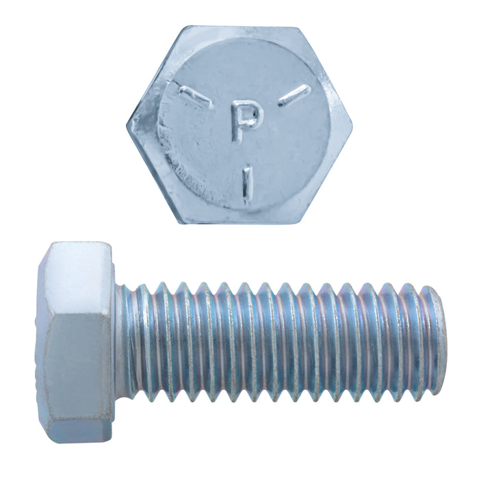 H. Paulin B075-489 Paulin 3/8"-16 x 1" Hex Head Cap Screws Grade 5 UNC Zinc FT 900 Pcs