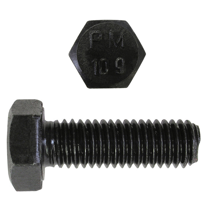 H. Paulin (680) B612-466 Paulin M16-2.00 x 40mm Metric Hex Head Cap Screws CL 10.9 Coarse Bare Metal DIN933 FT 200 Pcs