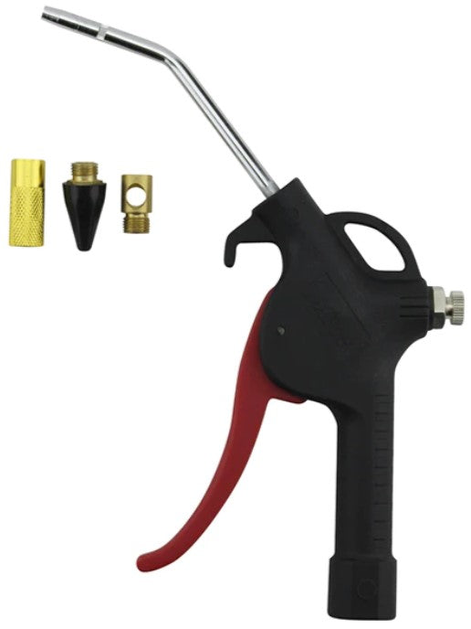 Milton (625) S-174KIT Milton S-174KIT Pistol Grip Blow Gun Kit - Safety Tip Nozzle and KWIK-CHANGE® Universal Tip System - 90 Max PSI, (4-Piece)