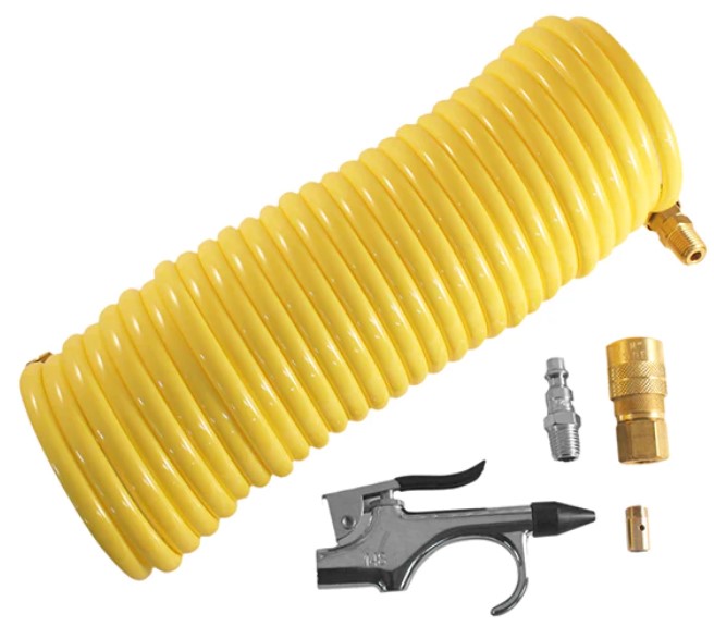 Milton s-225 Milton S-225 ReKoil Hose Safety Blow Gun Kit - 4-Piece