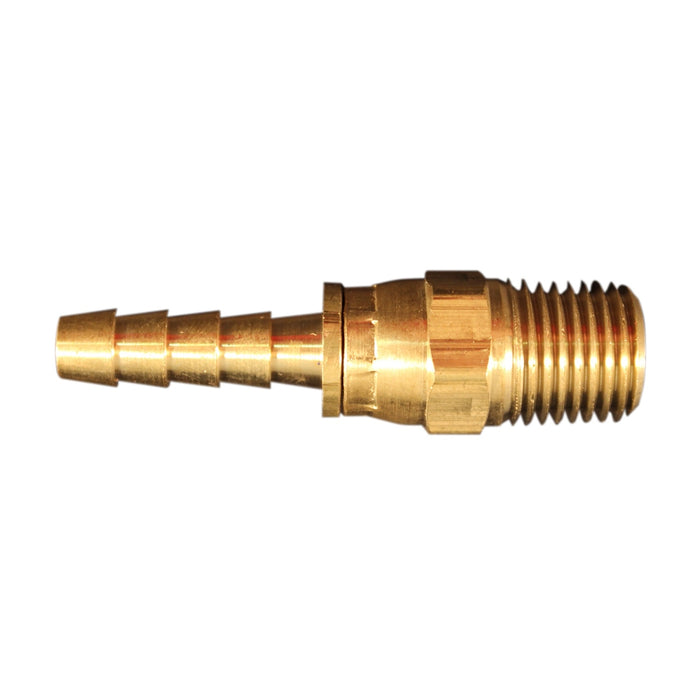 Milton s-611-4 Milton S-611-4 1/4" MNPT 1/4" ID Swivel Hose End Fitting.