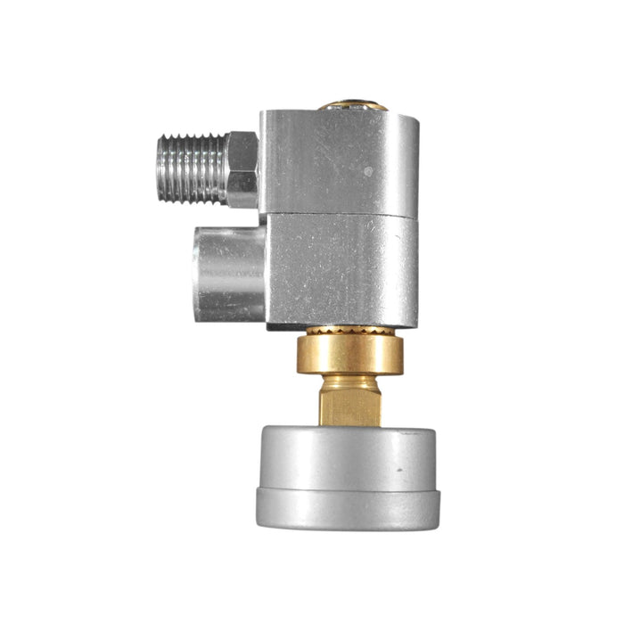Milton (625) S-657-3 Milton S-657-3 1/4" NPT Swivel Hose Fitting with Flow Control and Gauge