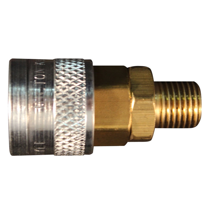 Milton (625) S-756 Milton S-756 1/4" MNPT M Style Push Type Coupler