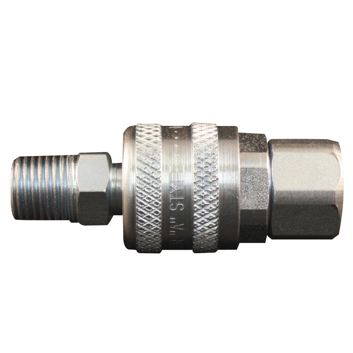 Milton (625) S-772 Milton S-772 1/4" NPT A Style Coupler and Plug.