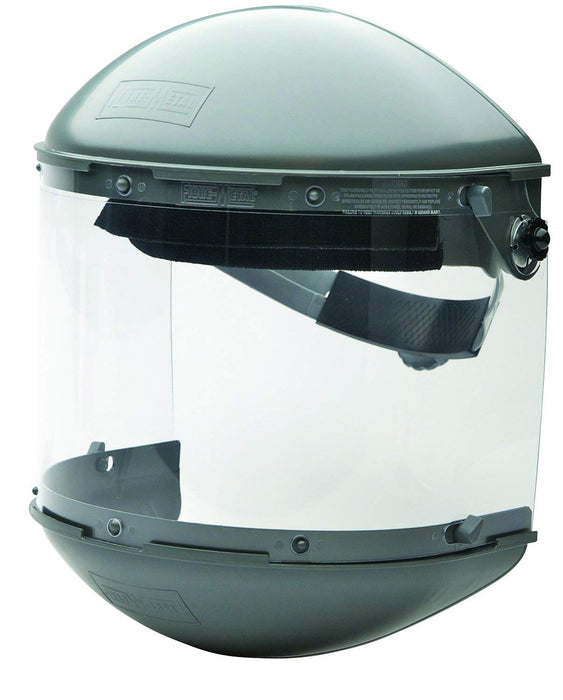 North Safety (399) FM500DCCL Fibre-Metal by Honeywell FM500DCCL Clear Visor Noryl Chin Guard 7" Crown Size Ratchet Dual Crown High Performance Face Shield System