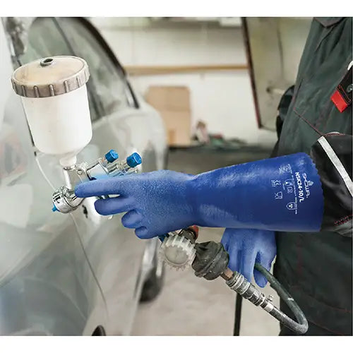 NSK24 Chemical Protection Gloves Length - NSK24-08