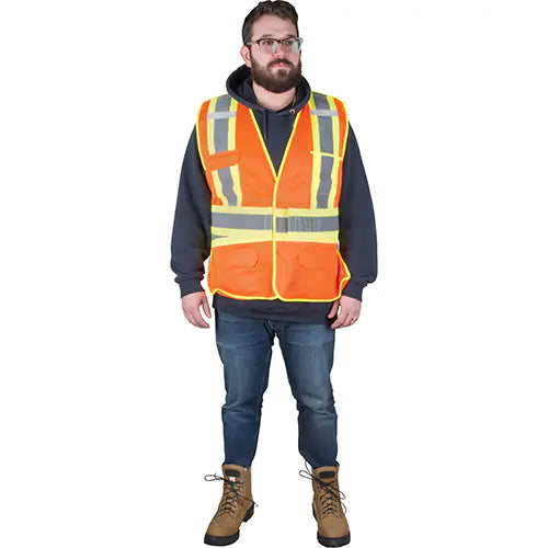 Flame-Resistant Surveyor Vest Material - SGF138