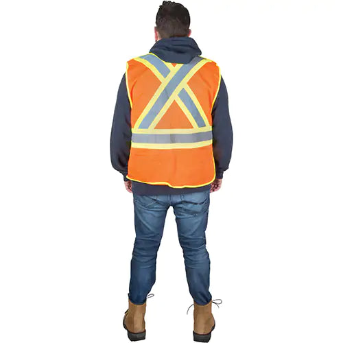 Flame-Resistant Surveyor Vest Material - SGF138