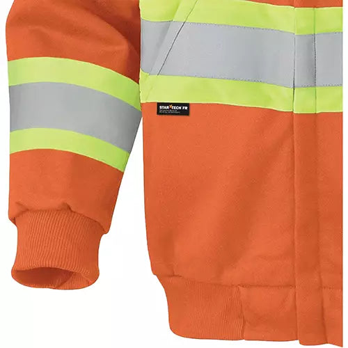 Flame-Resistant Zip-Style Safety Hoodie Colour - V2570450-S