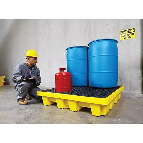 4-Drum Nestable Ultra-Spill Pallet® - 1231
