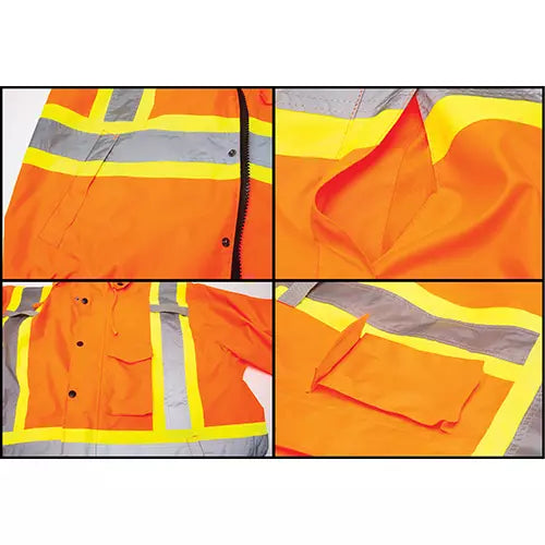 Waterproof 7-in-1 Safety Parka Material - SHK744