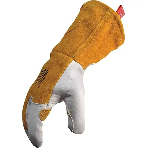 Caiman® Premium TIG/MIG Welder's Gloves with FR Insulated Split Cowhide Back Inner Lining - GP1868/L