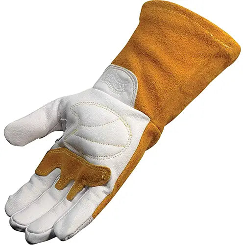 Caiman® Premium TIG/MIG Welder's Gloves with FR Insulated Split Cowhide Back Inner Lining - GP1868/L
