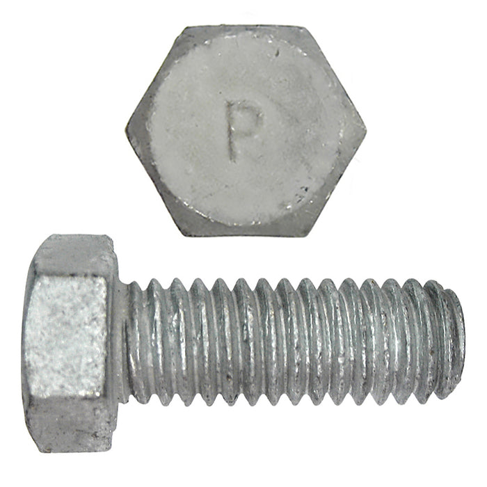 H. Paulin (680) 850-489 Paulin 3/8"-16 x 1" Hex Head Cap Screws Grade 2 UNC Galvanized FT 100 Pcs