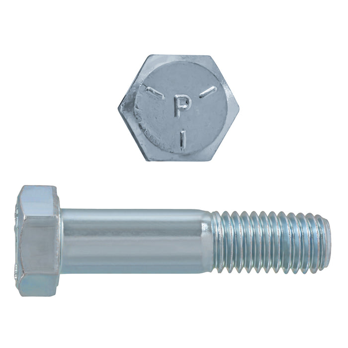 H. Paulin (680) 075-636 Paulin 9/16"-12 x 3-1/2" Hex Head Cap Screws Grade 5 UNC Zinc PT 25 Pcs