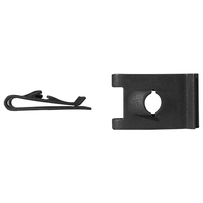 H. Paulin (680) 240-250 Papco No.10 Speed Nuts Steel Bare Metal 100Pcs