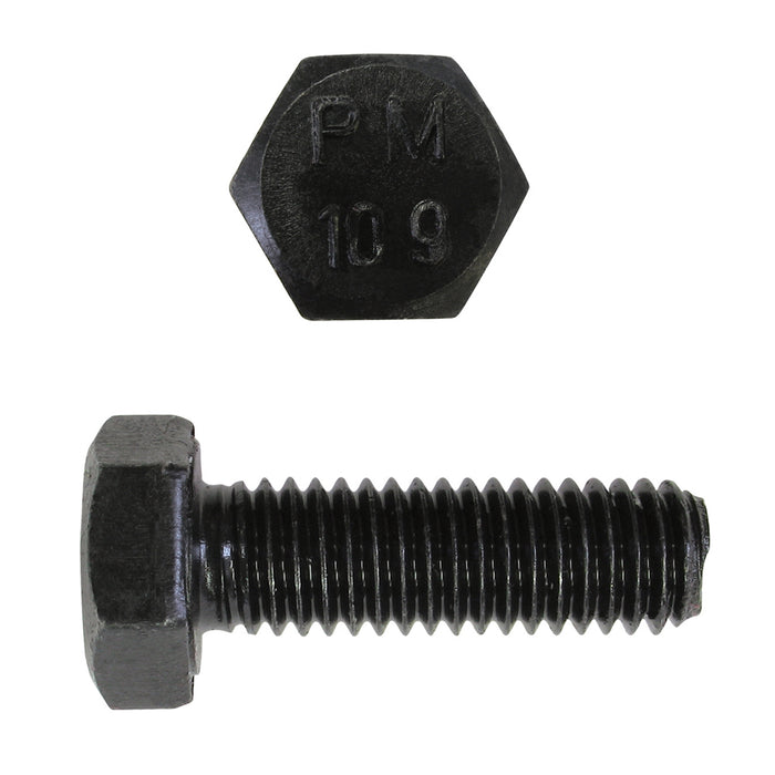 H. Paulin 612-272 Paulin M6-1.00 x 20mm Metric Hex Head Cap Screws CL 10.9 Coarse Bare Metal DIN933 FT 100 Pcs