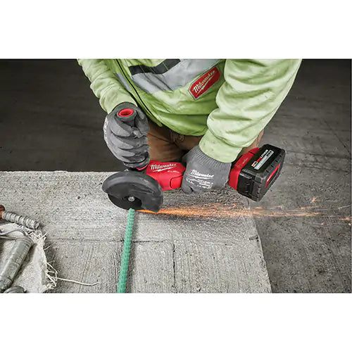 M18 Fuel™ No-Lock Braking Grinder with One-Key™ Paddle Switch Kit Battery Type - 2882-22