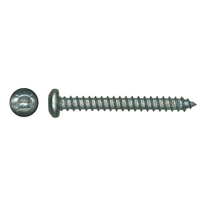 H. Paulin 208-135 Papco No.8 x 3/8" Pan Tapping Screws Zinc 100Pcs