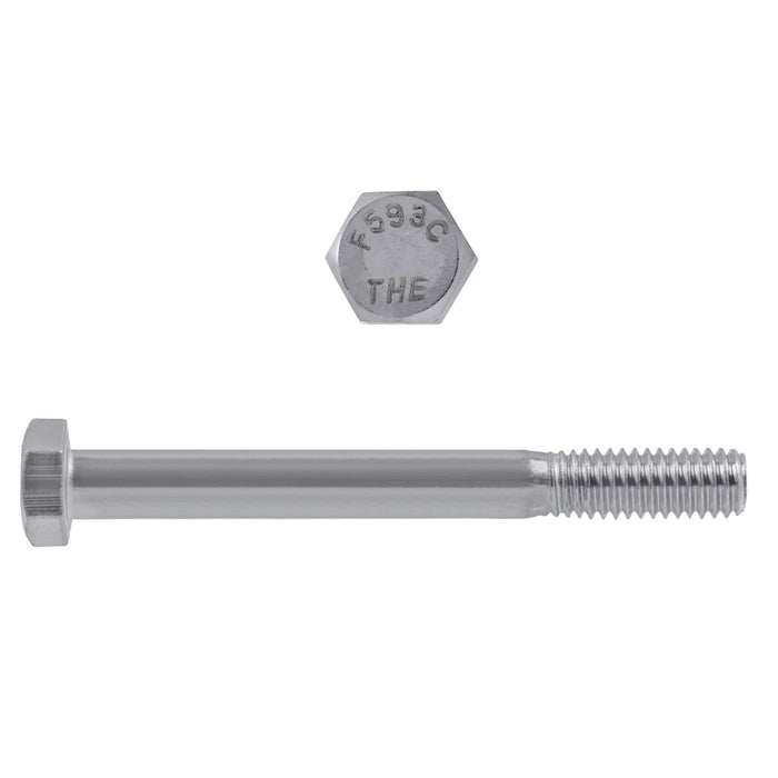 H. Paulin (680) 5000-457 Paulin 5/16"-18 x 3-1/2" Hex Head Cap Screws 18.8 Stainless UNC PT 25 Pcs
