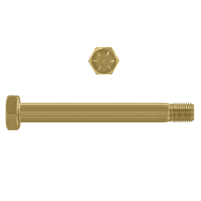 H. Paulin B079-902 Paulin 1-1/4"-7 x 9" Hex Head Cap Screws Grade 8 UNC Zinc-Yellow PT 10 Pcs