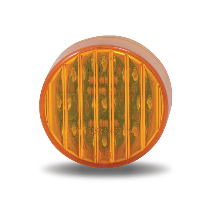 Trux Accessories TLED-2HA 2 1/2" Round Amber LED (13 Diodes)