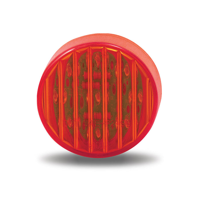 Trux Accessories TLED-2HR 2 1/2" Round Red LED (13 Diodes)"