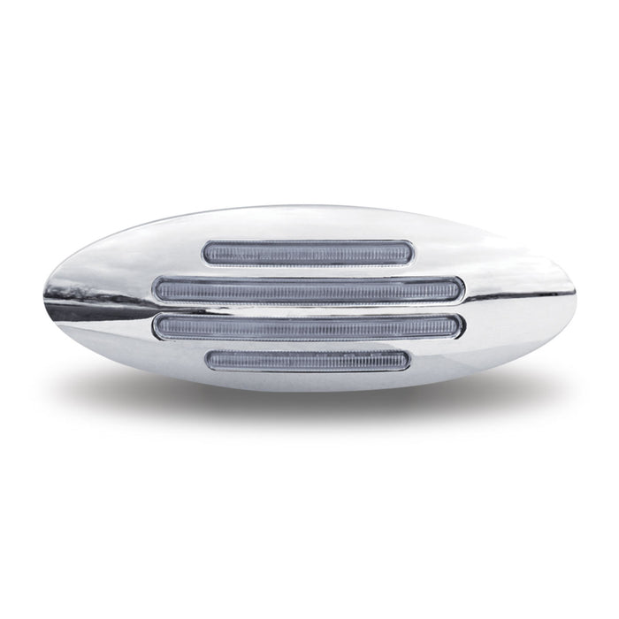 Trux Accessories TLED-FGCA Clear Amber Marker Flatline Generation 4 LED Light – 32 Diodes