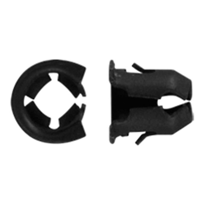 H. Paulin 910-1575 Papco 1/8" Speed Nuts Steel Bare Metal 8Pcs