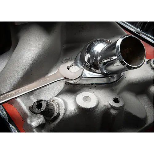 72-Tooth 12 Point Reversible Ratcheting SAE Wrench Set Type - 9509N