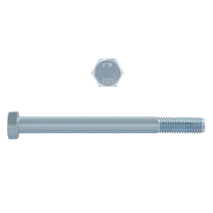 H. Paulin (680) 608-427 Paulin M12-1.75 x 110mm Metric Hex Head Cap Screws CL 8.8 Coarse Zinc DIN931 PT 50 Pcs