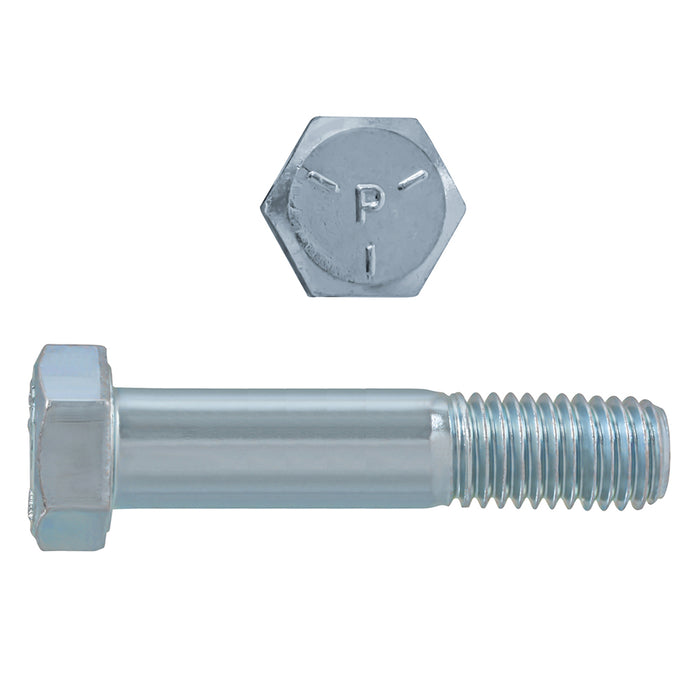 H. Paulin B075-684 Paulin 5/8"-11 x 4-1/2" Hex Head Cap Screws Grade 5 UNC Zinc PT 80 Pcs