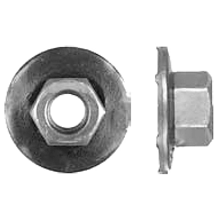 H. Paulin (680) 910-0170 Papco M6-1.00 Metric Flange Nuts Class 10 DIN-6923 Steel Phosphate 2Pcs
