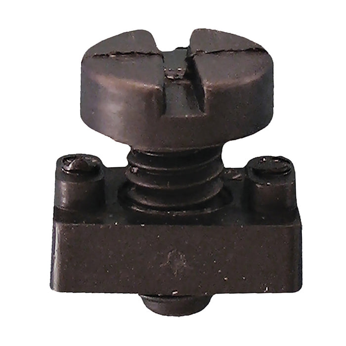 H. Paulin 245-909 Papco 1/4"x1/2" Licence Plate Fasteners Nylon 100Pcs