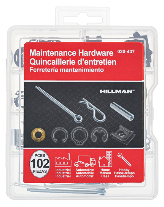 H. Paulin (680) 020-437 Needa Maintenance Hardware Tray, 102 pieces