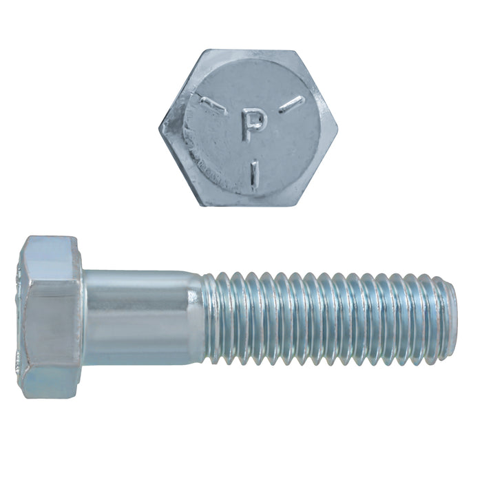 H. Paulin (680) 075-586 Paulin 1/2"-13 x 2" Hex Head Cap Screws Grade 5 UNC Zinc PT 50 Pcs