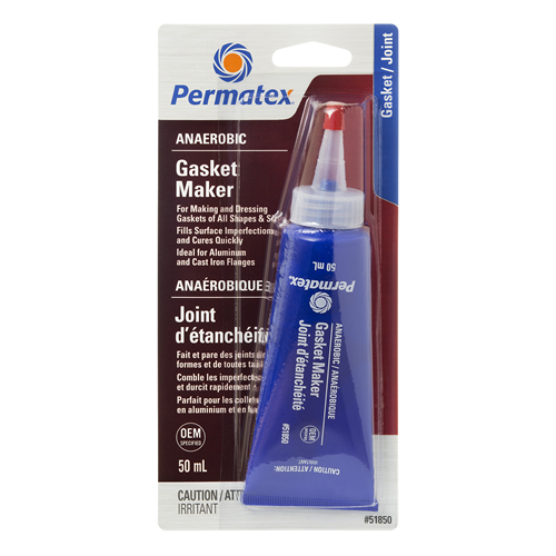 Permatex 51850 PERMATEX ANAEROBIC GASKET MAKER 50ML CARDED TUBE